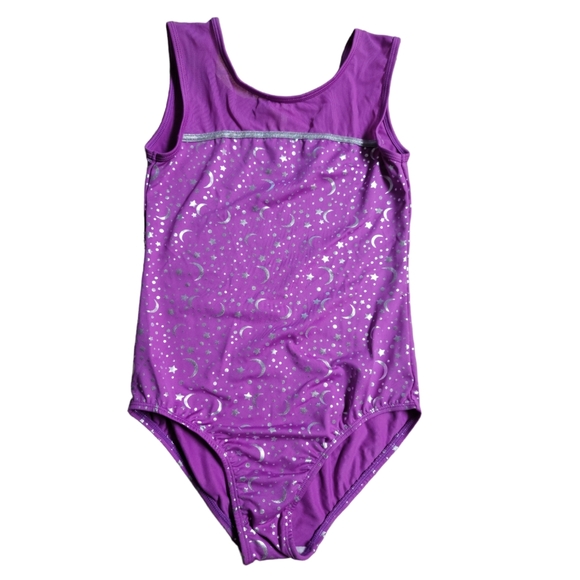 Cat & Jack Girls One Piece Celestial Pull-On Magenta Leotard Size XL (14/16) - Picture 8 of 8